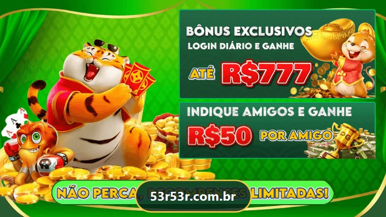 Bônus e promoções do 53R